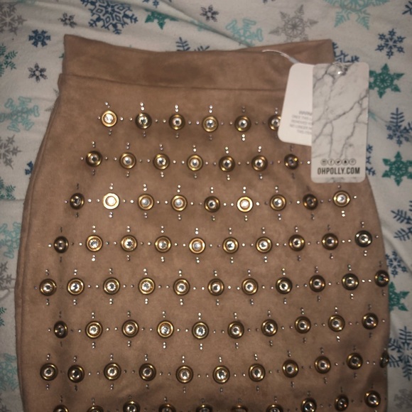 Oh Polly Button Skirt - Picture 5 of 5